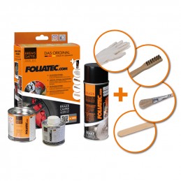 KIT PINTURA PINZAS DE FRENO FOLIATEC AMARILLO BRILLANTE