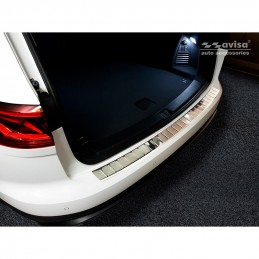 Protector parachoques trasero acero inoxidable VW Touareg III 20