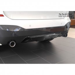 Difusor parachoques trasero de carbono genuino 3D BMW X1  F48  2