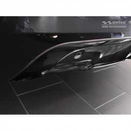 Difusor parachoques trasero de carbono genuino 3D BMW X1  F48  2