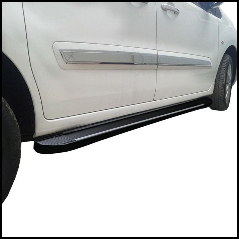 ESTRIBOS LATERALES RENAULT TRAFIC 2014  ALUMINIO NEGRAS