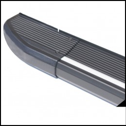 ESTRIBOS LATERALES RENAULT TRAFIC 2014  ALUMINIO NEGRAS