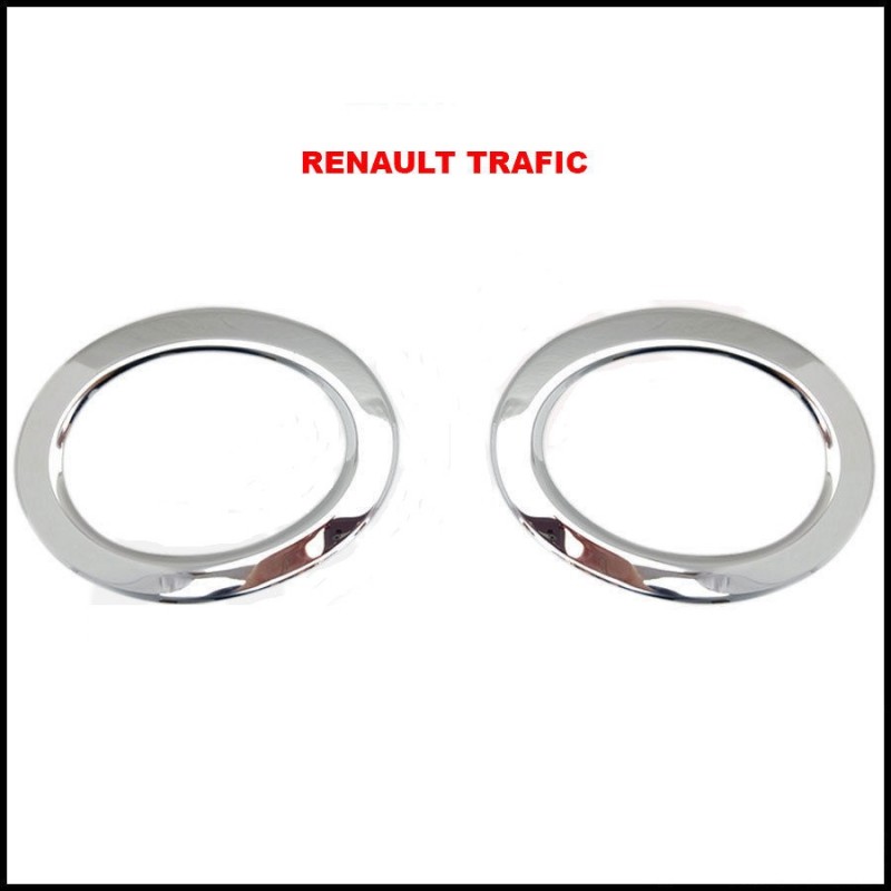 MARCOS ANTINIEBLAS CROMADOS RENAULT TRAFIC 2014 