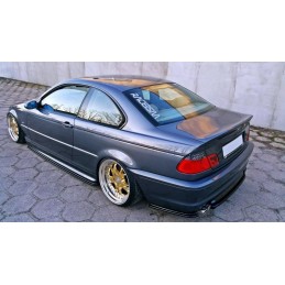 SPLITERS LIP PARACHOQUES TRASERO BMW 3 E46 MPACK COUPE 99 03 MAX
