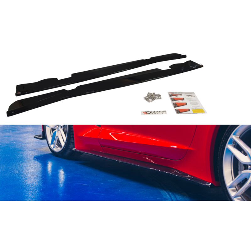 FALDONES LIP LATERALES CHEVROLET CORVETTE C7 2013  MAXTON