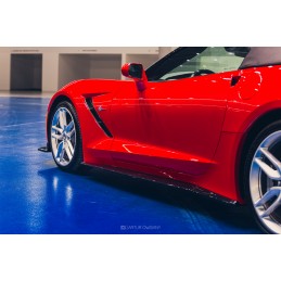 FALDONES LIP LATERALES CHEVROLET CORVETTE C7 2013  MAXTON