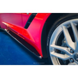 FALDONES LIP LATERALES CHEVROLET CORVETTE C7 2013  MAXTON