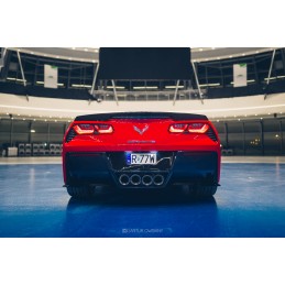 SPLITERS PARACHOQUES TRASERO CHEVROLET CORVETTE C7 2013  MAXTON