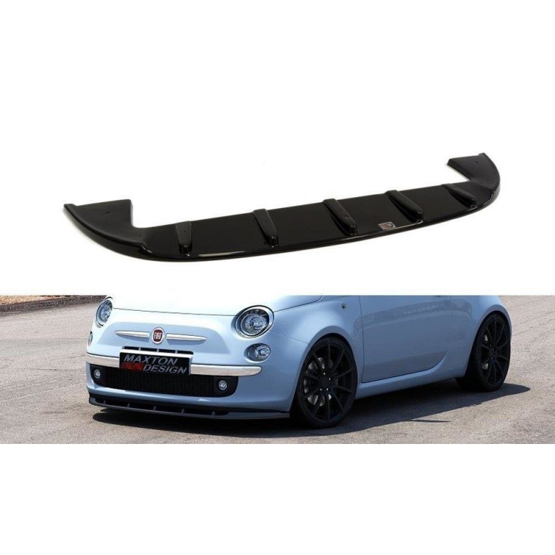 ESPADA LIP SPOILER PARACHOQUES DELANTERO FIAT 500 2004 2014 MAXT
