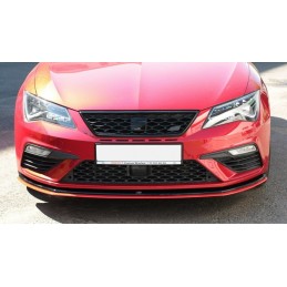 Espada lip delantero Seat Leon FR CUPRA 2016  MAXTON v 3