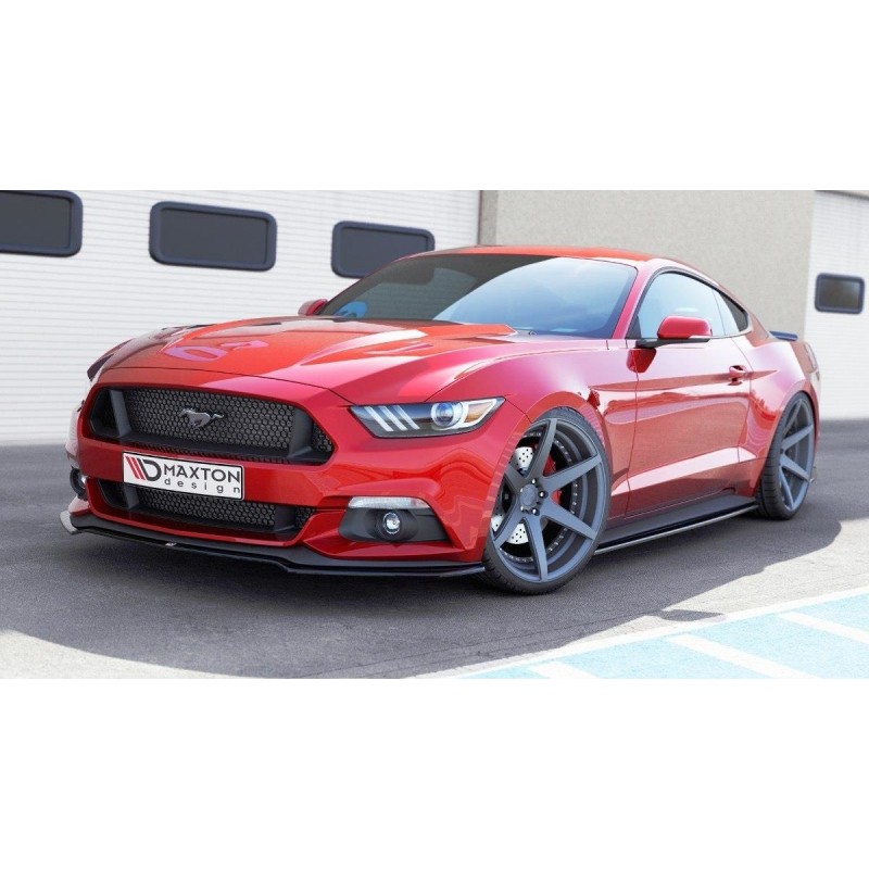 ESPADA LIP PARACHOQUES DELANTERO MUSTANG MK6 2014 2018 MAXTON