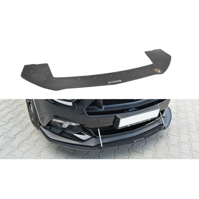ESPADA LIP PARACHOQUES DELANTERO FORD MUSTANG MK6 GT 2014 