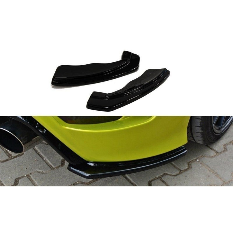 SPLITERS PARACHOQUES TRASERO FORD FOCUS MK2 RS 08 11 MAXTON