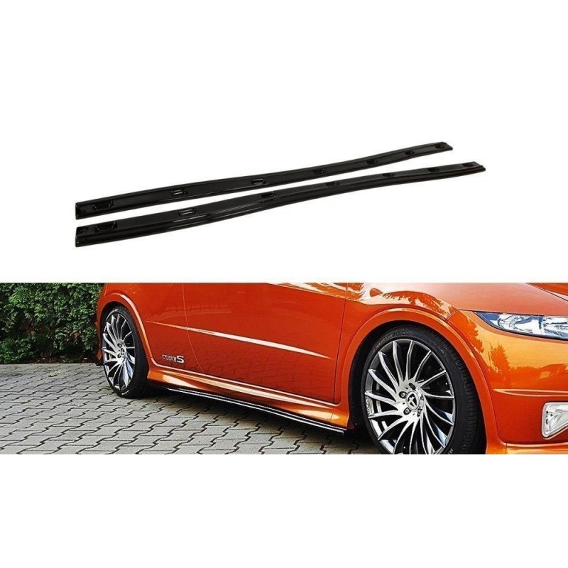 FALDONES LIP LATERALES HONDA CIVIC VIII TYPE S R 2006 2011 MAXTO
