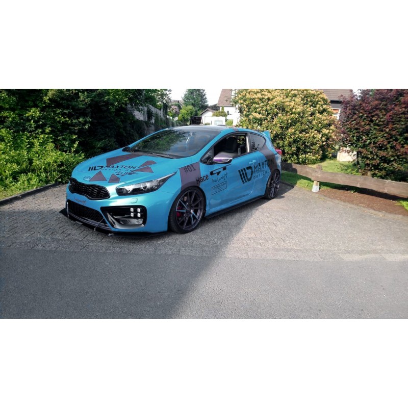 DIFUSORES LATERALES LIP KIA CEE D GT MK 2 2013 2018 MAXTON