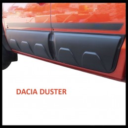 MOLDURAS LATERALES DACIA DUSTER 2010  NEGRO ABS