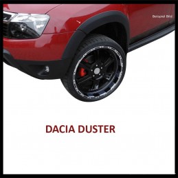 PASOS DE RUEDA DACIA DUSTER 2010  8 PIEZAS  ABS