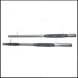 ESTRIBOS LATERALES ACERO INOXIDABLE DACIA DUSTER FACELIFT 2012 