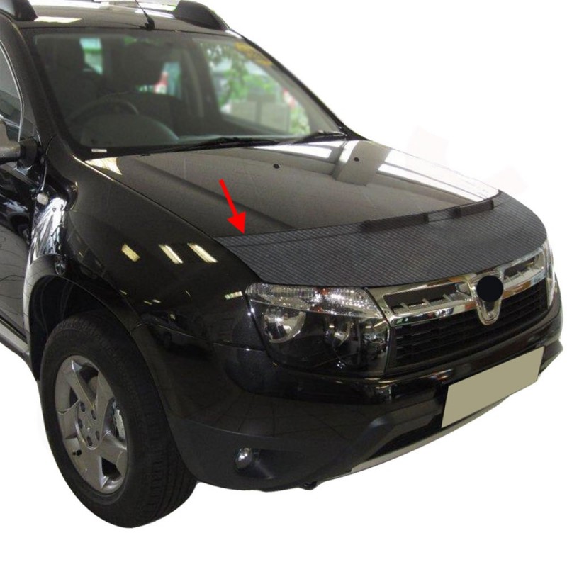 PROTECTOR CAPO LOOK CARBONO DACIA DUSTER 2011 2017