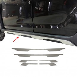 Molduras taloneras Acero Inoxidable Dacia Duster 2018  6 piezas