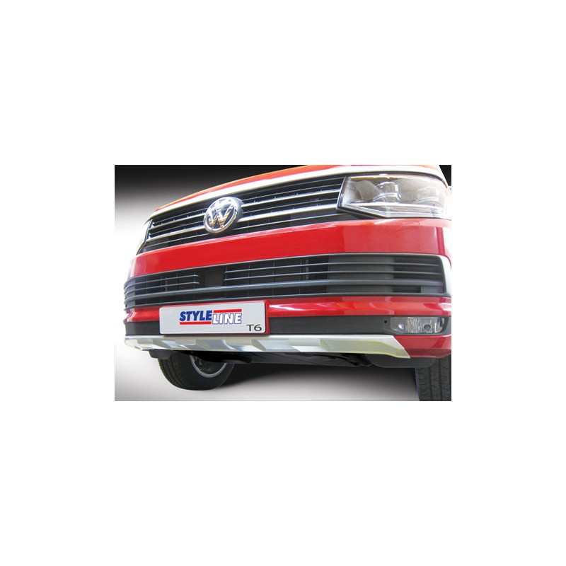 DIFUSOR PARACHOQUES DELANTERO VW TRANSPORTER T6 2015  PLATA