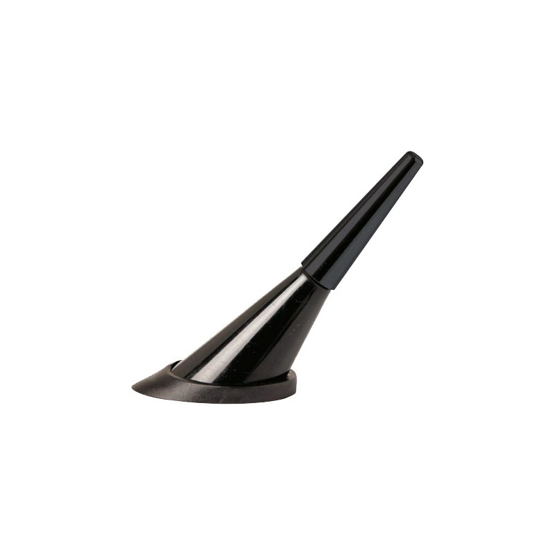 ANTENA BULLET SVART 55mm  NEGRA