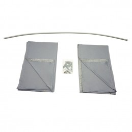 CORTINAS DE CABINA MERCEDES VIANO VITO W638 W639 GRIS