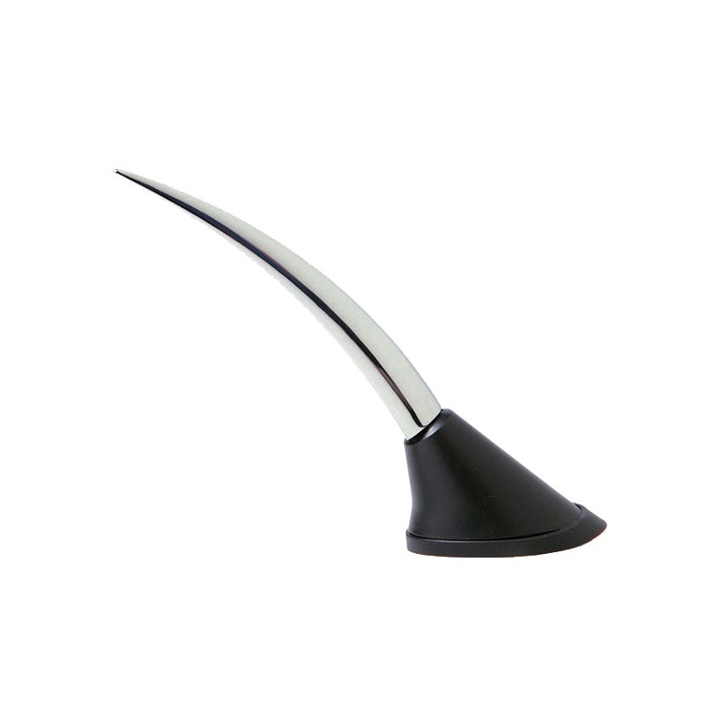 ANTENA METALICA   quot NINJA quot  CROMADA PEQUENA