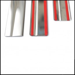 Travesanos puerta cromados 4 partes de acero inoxidable Toyota R