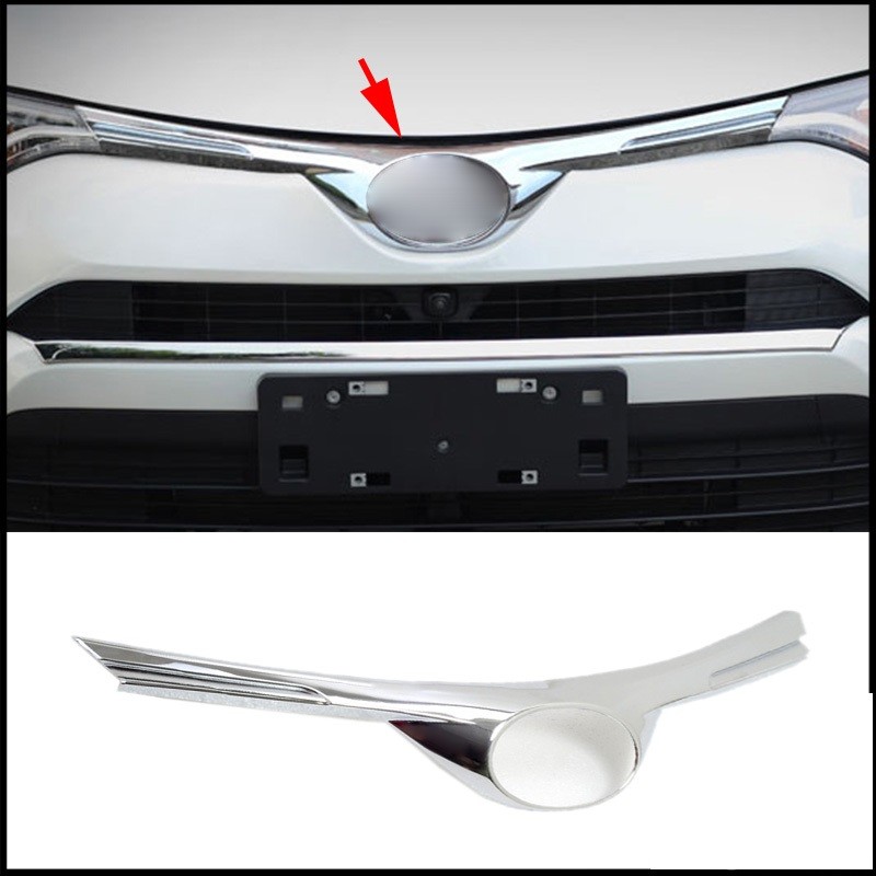 CUBRE PARRILLA FRONTAL CROMADA TOYOTA RAV 4 2016 