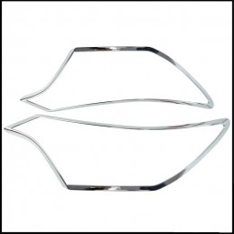 MARCOS FAROS CROMADOS TOYOTA RAV 4 2016 