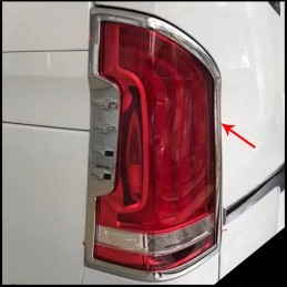 MARCOS CROMADOS PILOTOS TRASEROS MERCEDES VITO W447 2017 
