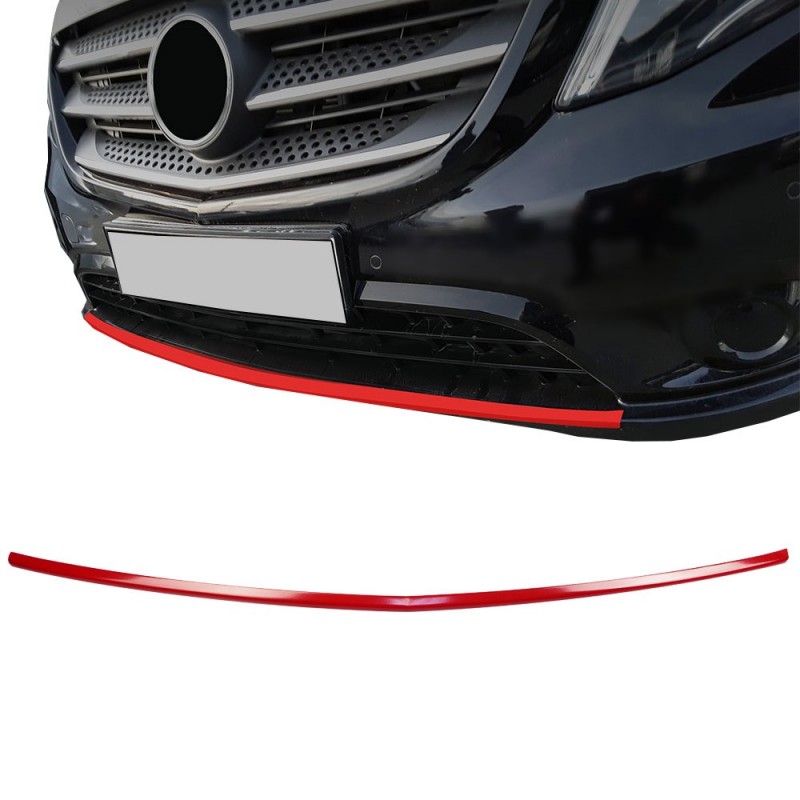 MOLDURA PARACHOQUES DELANTERO MERCEDES VITO W447 2014  ROJO