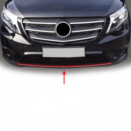 MOLDURA PARACHOQUES DELANTERO MERCEDES VITO W447 2014  ROJO