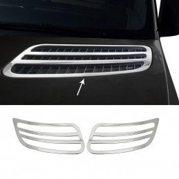 CUBRE REJILLA CAPO ACERO INOXIDABLE MERCEDES SPRINTER W907 2018 