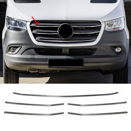CUBRE PARRILLA ACERO INOXIDABLE MERCEDES SPRINTER W907 2018 