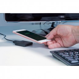 Soporte universal carga inalambrica telefono inteligente con rej