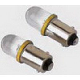 BA9S luz de posicion LED   naranja  2 piezas 