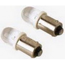 BA9S luz de posicion LED   blanco  2 piezas 
