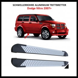 ESTRIBOS LATERALES ALUMINIO DODGE NITRO 2007 