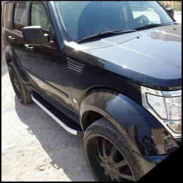 ESTRIBOS LATERALES ALUMINIO DODGE NITRO 2007 