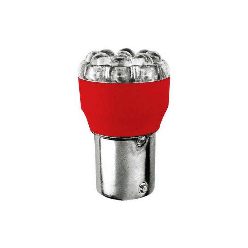 BA15   9 LED   blanco