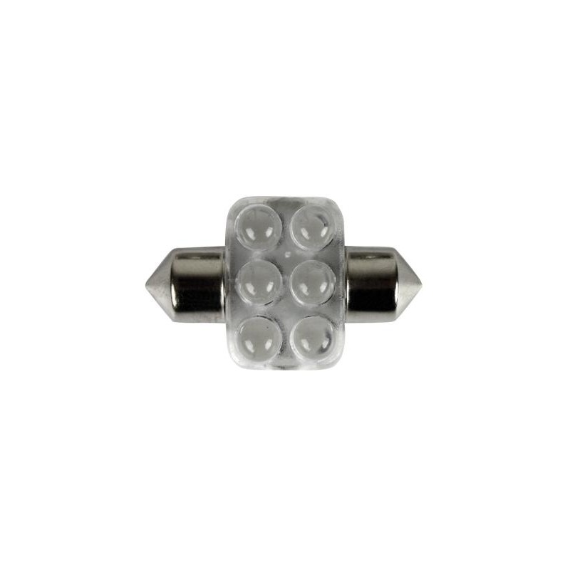 bombillas LED para iluminacion interior   azul   31 mm