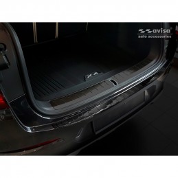 PROTECTOR PARACHOQUES TRASERO EN CARBONO 3D BMW X4  G02  2018 