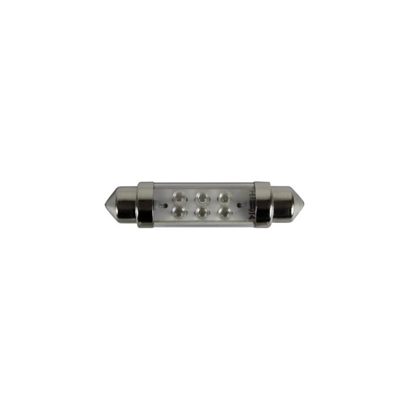 bombillas LED para iluminacion interior   rojo   44 mm