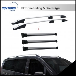 BARRAS DE TECHO MERCEDES VITO W447 2014  ALUMINIO VERSION EXTRA 