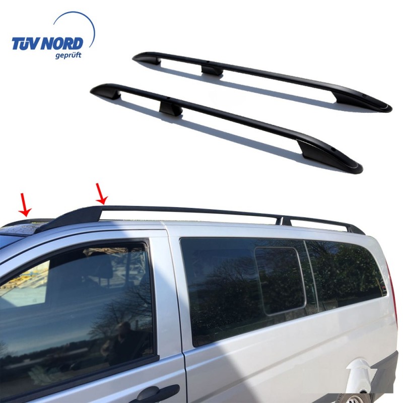 BARRAS DE TECHO MERCEDES VITO W447 2014  VERSION EXTRA LARGA