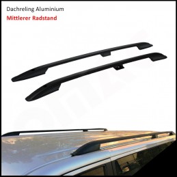 BARRAS TECHO LONGITUDINALES NEGRAS MERCEDES VITO W447 LARGA