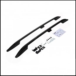 BARRAS TECHO LONGITUDINALES NEGRAS MERCEDES VITO W639 LARGA