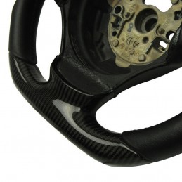 VOLANTE CARBONO Y PIEL NEGRA BMW SERIE 3 E90 E91 E92 E93 M3